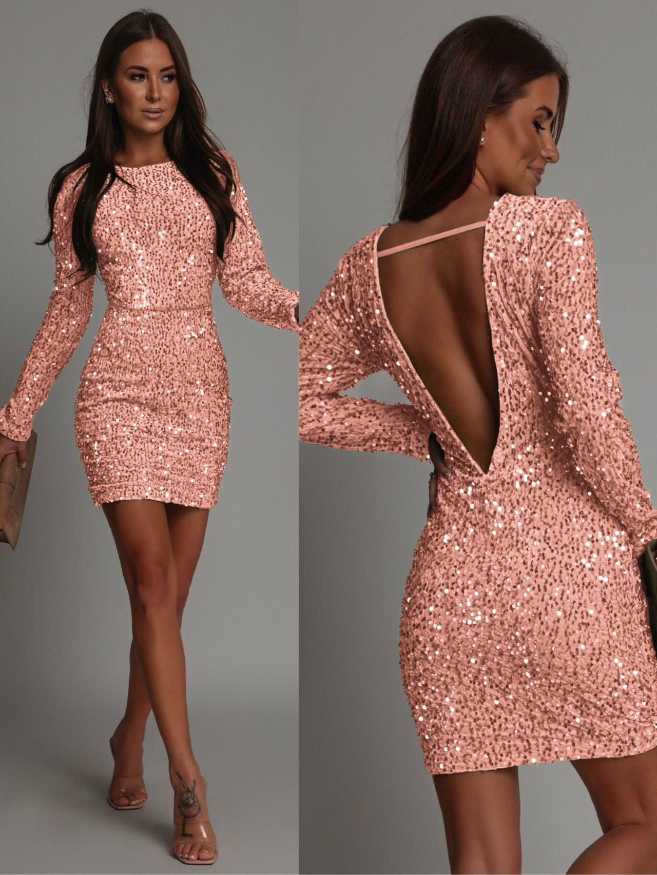 Perla Glanzkleid Eleganz