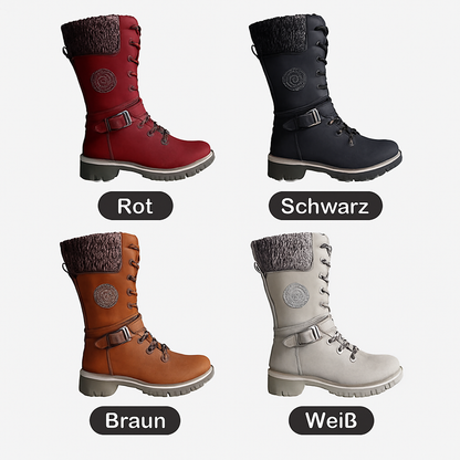 Modiva I Wasserdichte kniehohe Berliner Schneestiefel für Damen