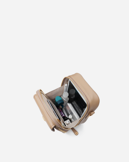 Modiva I Premium Vollleder Umhängetasche mit integriertem Portemonnaie