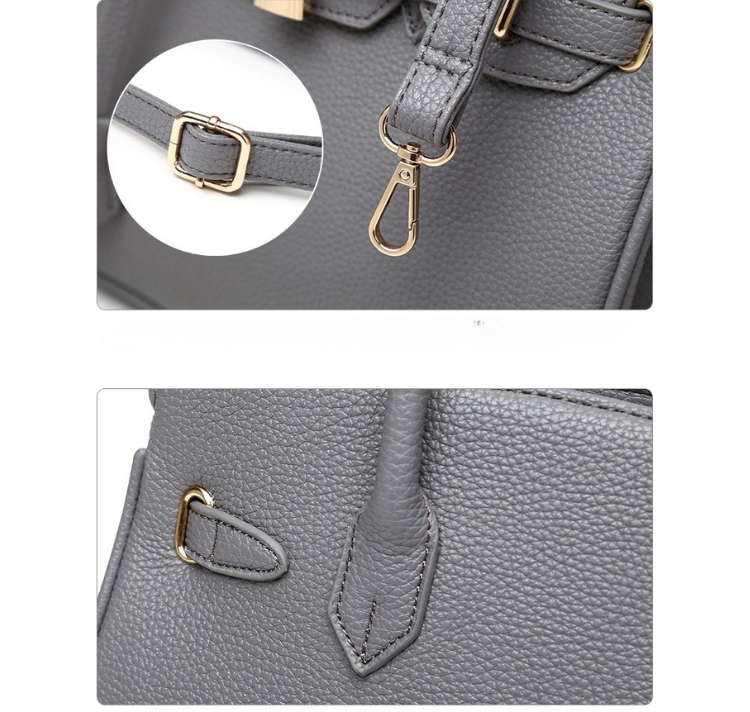 Modiva Berlin I Luxuriöse Premium Handtasche aus strukturiertem Leder