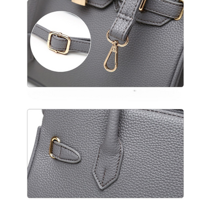 Modiva Berlin I Luxuriöse Premium Handtasche aus strukturiertem Leder