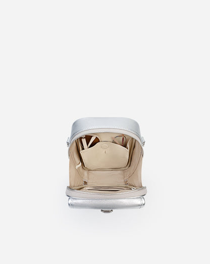 Modiva I Premium Vollleder Umhängetasche mit integriertem Portemonnaie