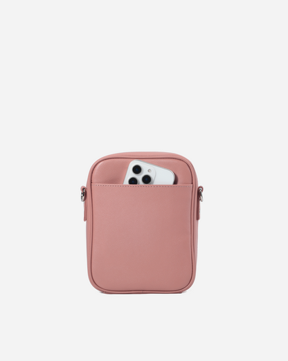 Modiva I Premium Vollleder Umhängetasche mit integriertem Portemonnaie