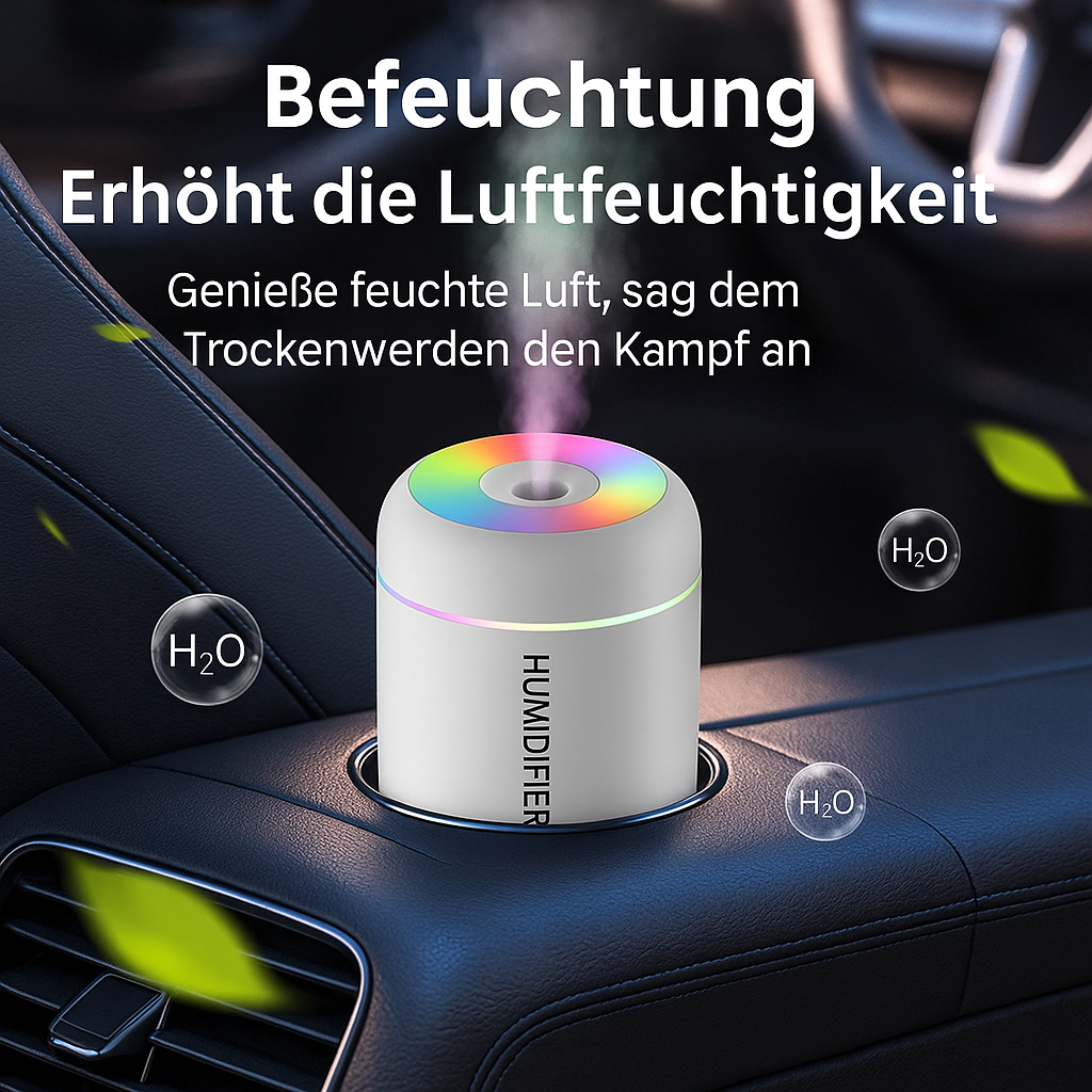 Modiva I Mini Luftbefeuchter mit LED – Licht
