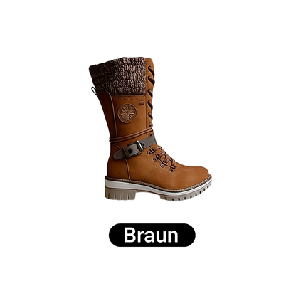 Modiva I Wasserdichte kniehohe Berliner Schneestiefel für Damen