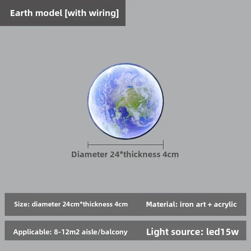 MODIVA I LED Moon Wall Lamp