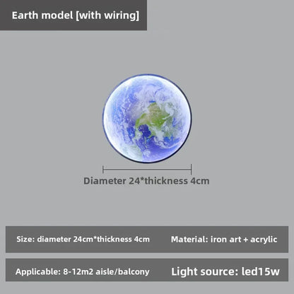 MODIVA I LED Moon Wall Lamp