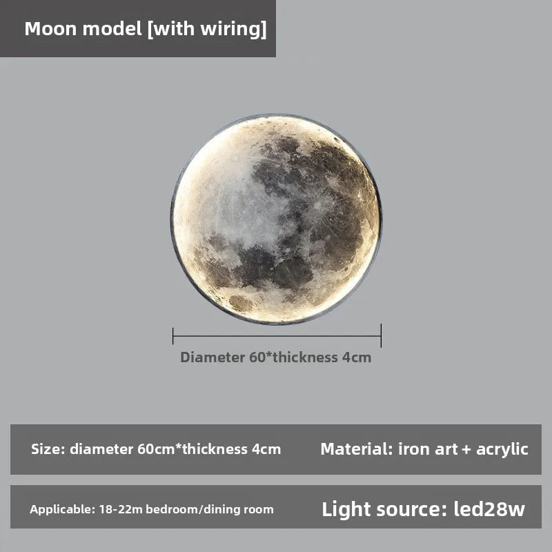 MODIVA I LED Moon Wall Lamp