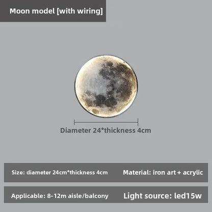 MODIVA I LED Moon Wall Lamp