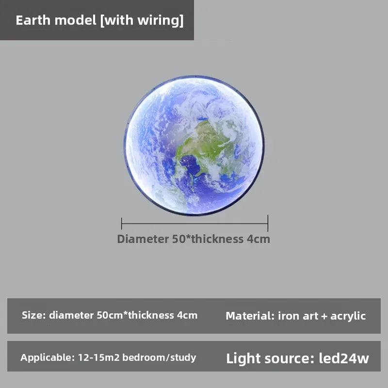 MODIVA I LED Moon Wall Lamp