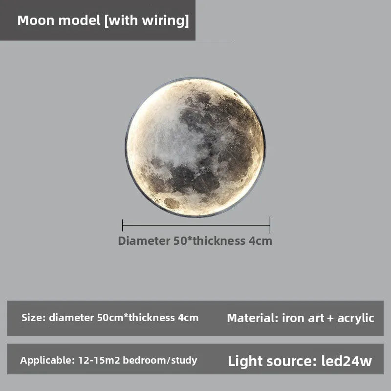MODIVA I LED Moon Wall Lamp