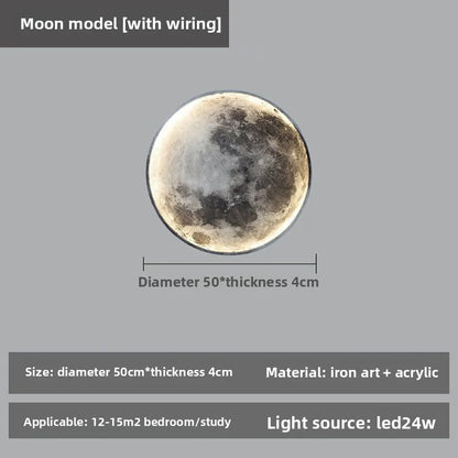MODIVA I LED Moon Wall Lamp