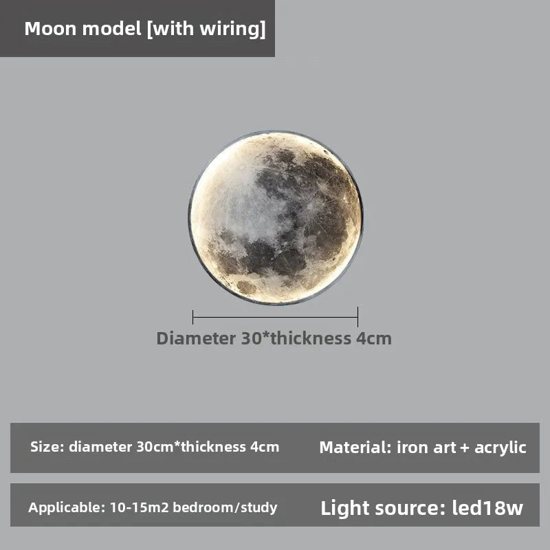 MODIVA I LED Moon Wall Lamp