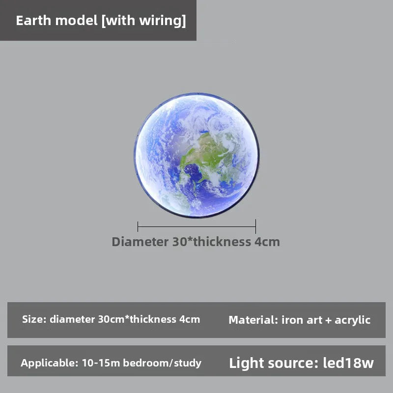 MODIVA I LED Moon Wall Lamp