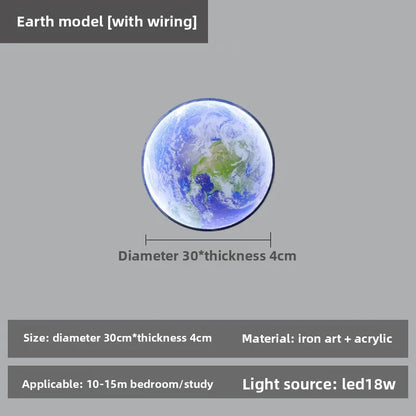 MODIVA I LED Moon Wall Lamp