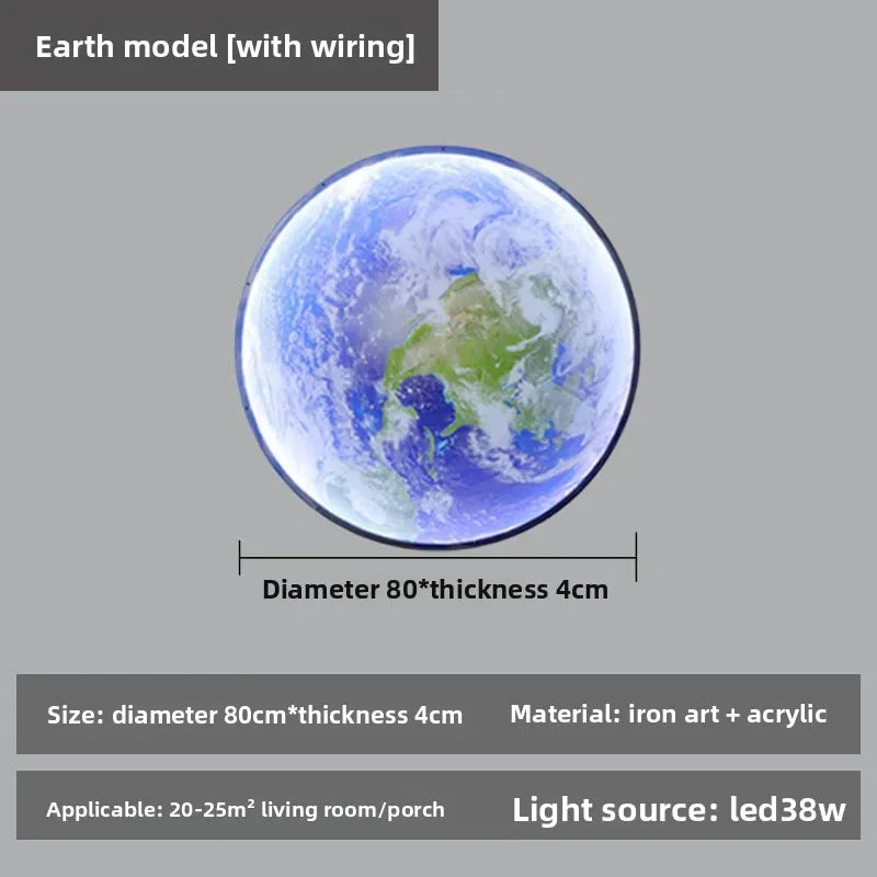 MODIVA I LED Moon Wall Lamp