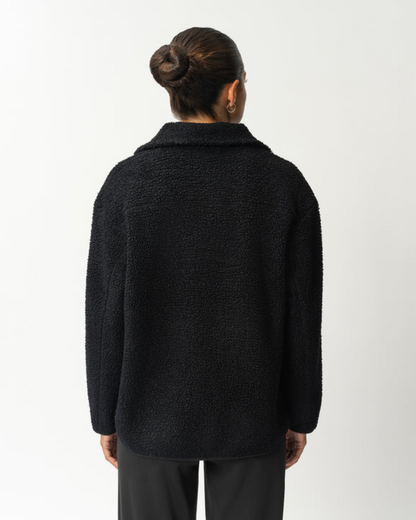 Modiva I Schicker Wollmantel mit Reißverschluss