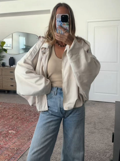 Modiva I Gemütliche Bomberjacke für Damen