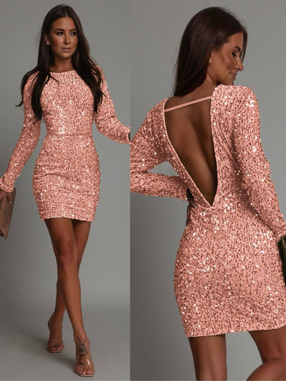 Perla Glanzkleid Eleganz