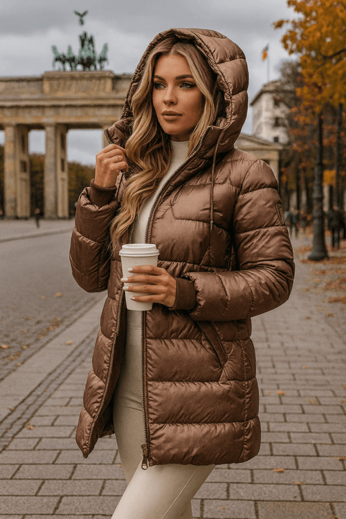 Modiva I Elegante Winter Steppjacke für Damen