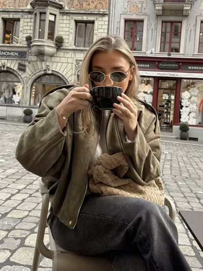 Modiva I Gemütliche Bomberjacke für Damen